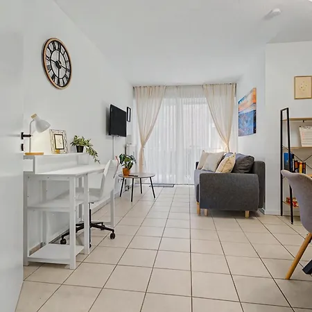 2 Schlafzimmer - 4 Betten, Parkplatz, Terrasse Daire Rhede (North Rhine-Westphalia)